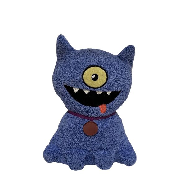 Hasbro Ugly Dolls Blue Dog Talking 9 inch Plush Stuffed Animal Toy NOT WORKING - Picture 1 of 10